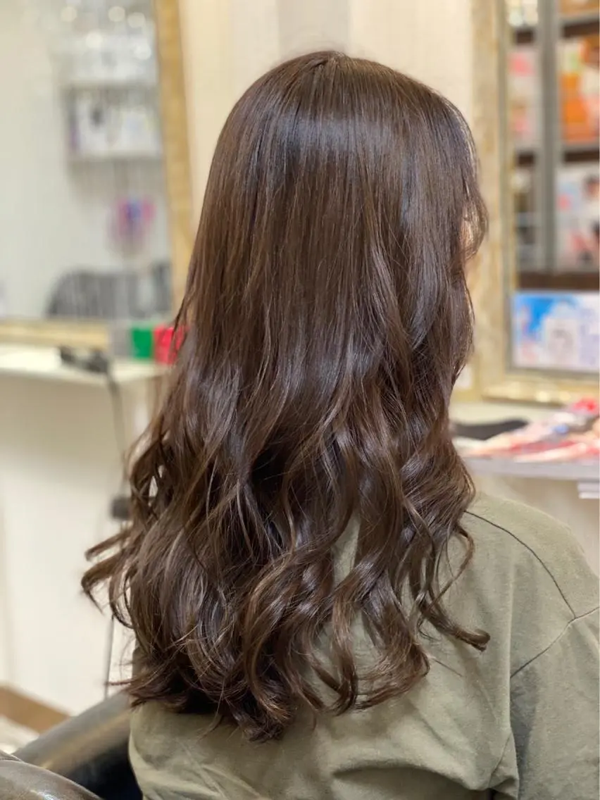 ロング カラー アッシュ KEN 🌟のヘアスタイル