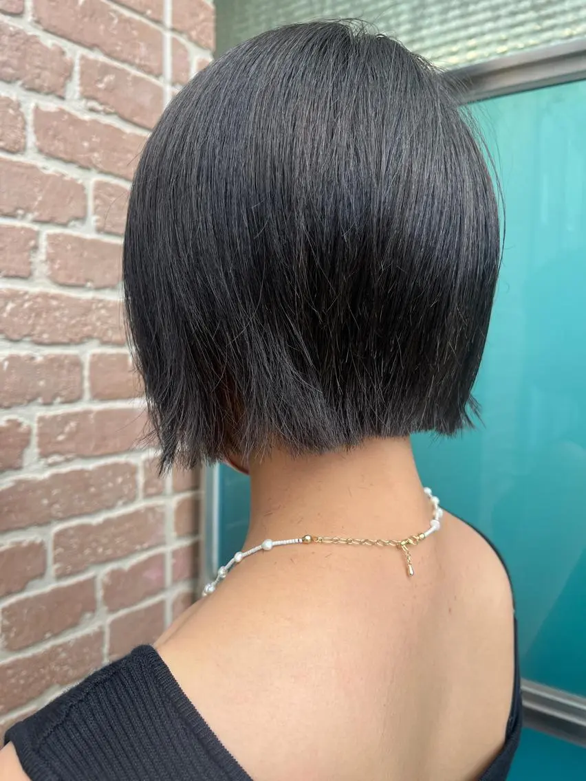 ミディアム カラー ヘアアレンジ メンズ ネイル マツエク・マツパ アイブロウ ミディアムパーマ メンズパーマ ブラウンカラー ケアカラー 透明感カラー 久木原 ゆりのヘアスタイル