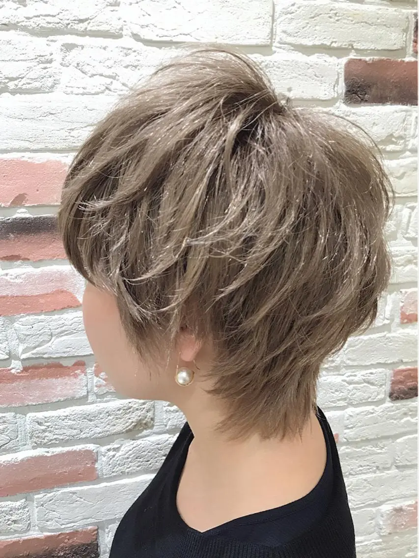 ショート カット ヘアカラー トリートメント 新宿 木下拓哉のヘアスタイル