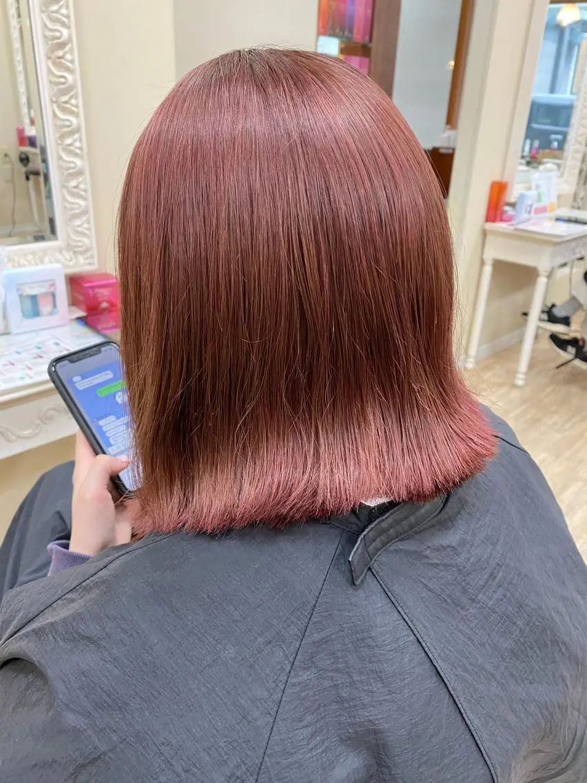 カラー SALOWIN栄 高須大貴のヘアスタイル