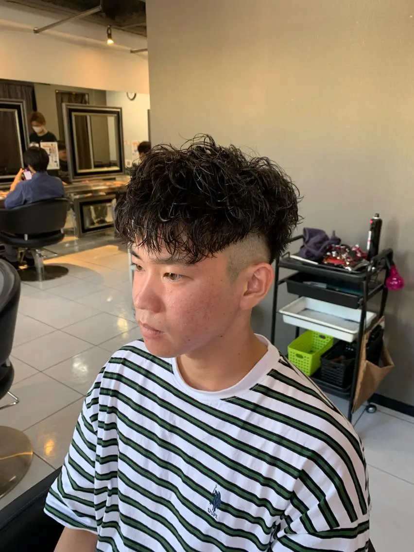 ショート カット パーマ トリートメント 🔥メンズ特化🔥 佐藤桂崇のヘアスタイル