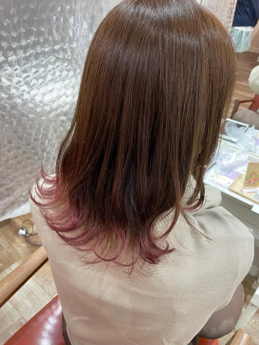 カラー newi梅田🫧韓国 ヘア🫧sakiのヘアスタイル
