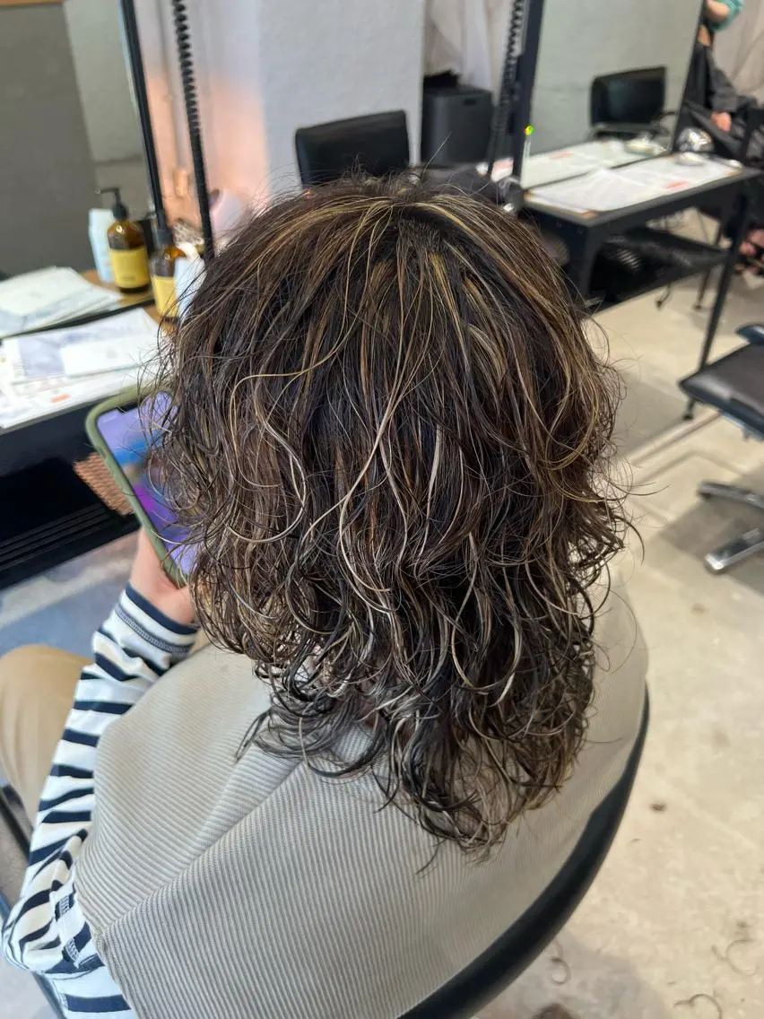 ロング カラー パーマ オタク特化美容師💟 チバコナツのヘアスタイル