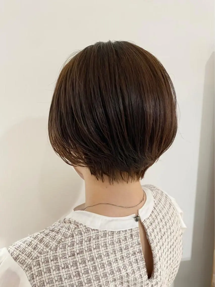ショート 丸みショート ショートヘア noa ☪︎のヘアスタイル