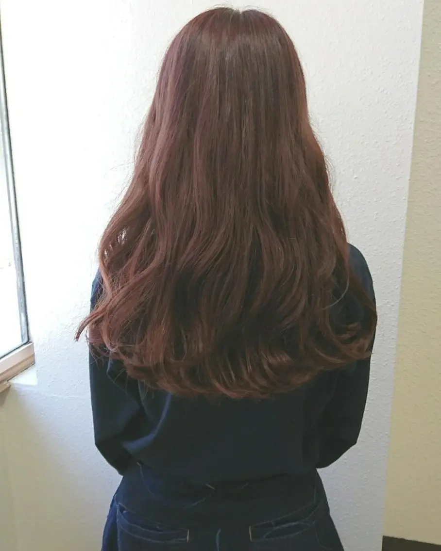 ロング カラー ブラウンカラー ラベンダーカラー ラベンダーピンク ピンクカラー ピンクブラウン ヘアカラー トリートメント ＊Cielo＊ 佐藤 幸世のヘアスタイル