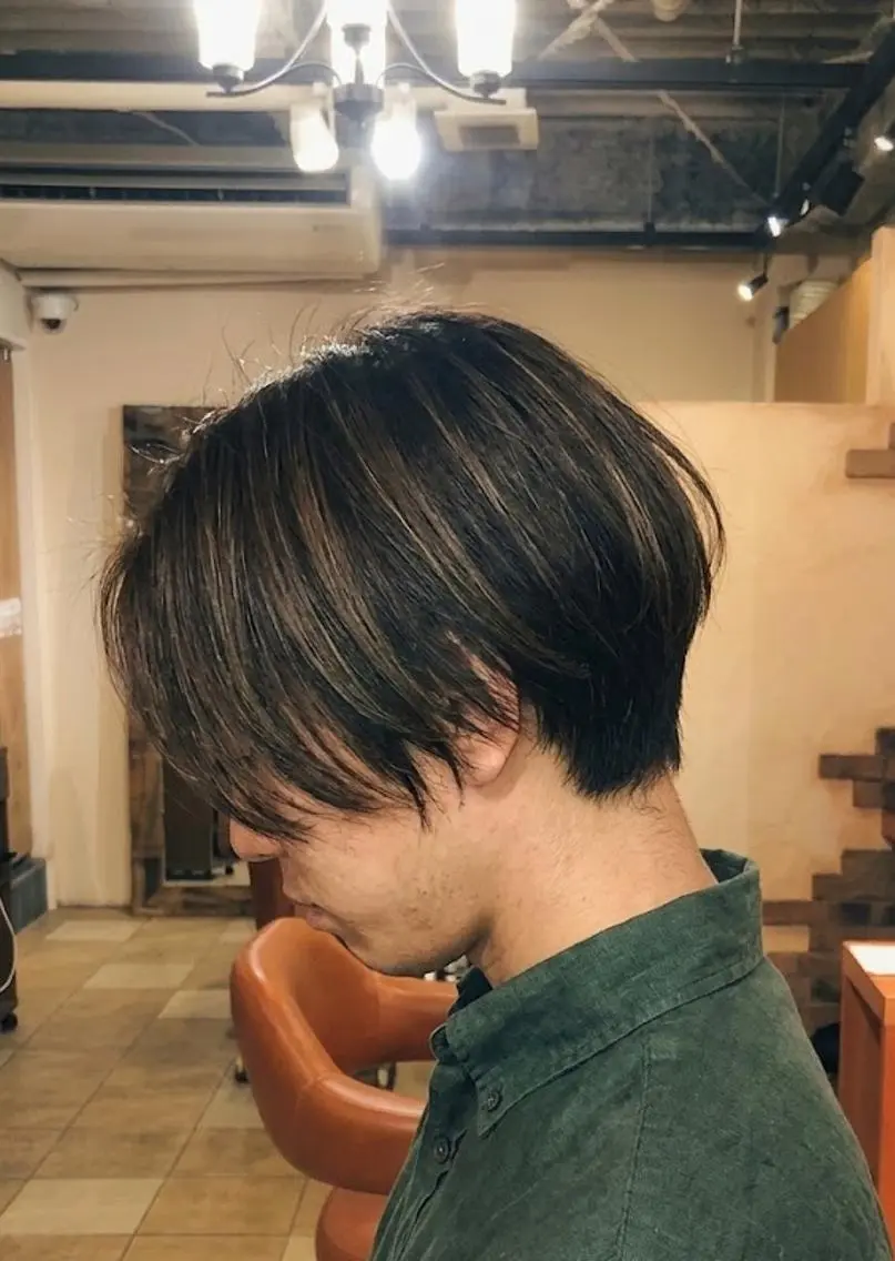 ショート カラー カット ヘアカラー トリートメント ヘッドスパ flencia 丸 和博|カットのヘアスタイル