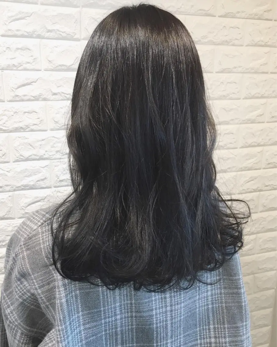 ミディアム カラー パーマ ヘアアレンジ メンズ 🌿‬ ܸAir 透明感🌱西村知佳のヘアスタイル