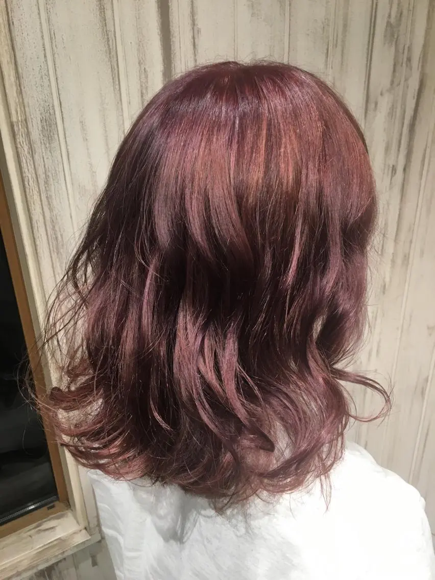 ミディアム セミロング アッシュ 永井大樹✨ 透明感カラー✨のヘアスタイル