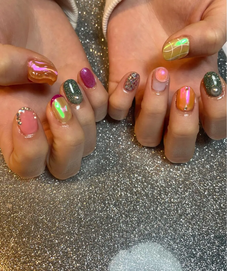 ネイル Nail salon Euphoriaのネイルデザイン