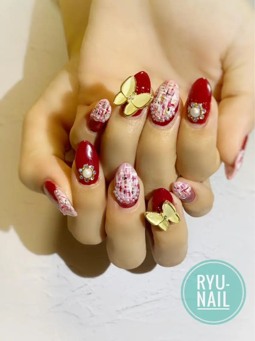 ネイル ハンドネイル Ryu-nail 對馬　琴美のネイルデザイン