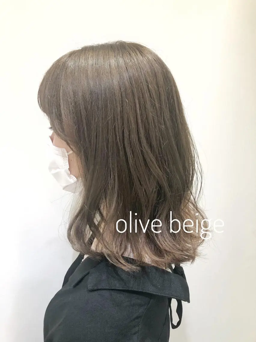 ミディアム カラー 大平 美沙のヘアスタイル