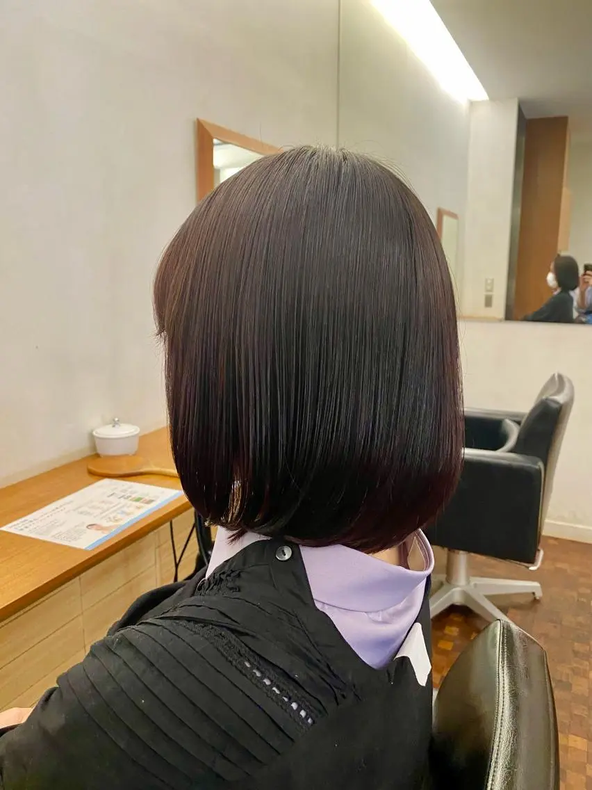 ショート 似合わせレイヤー/ ケアパーマ/高倉のヘアスタイル