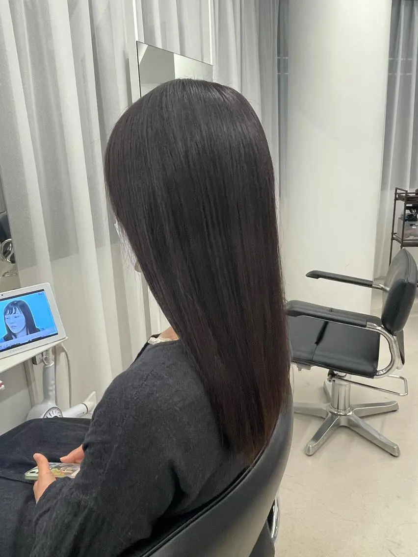 ロング カラー ヘアアレンジ カット ヘアカラー トリートメント ヘッドスパ ヘアセット ♦️最強の似合わせ ♦️店長/高橋のヘアスタイル