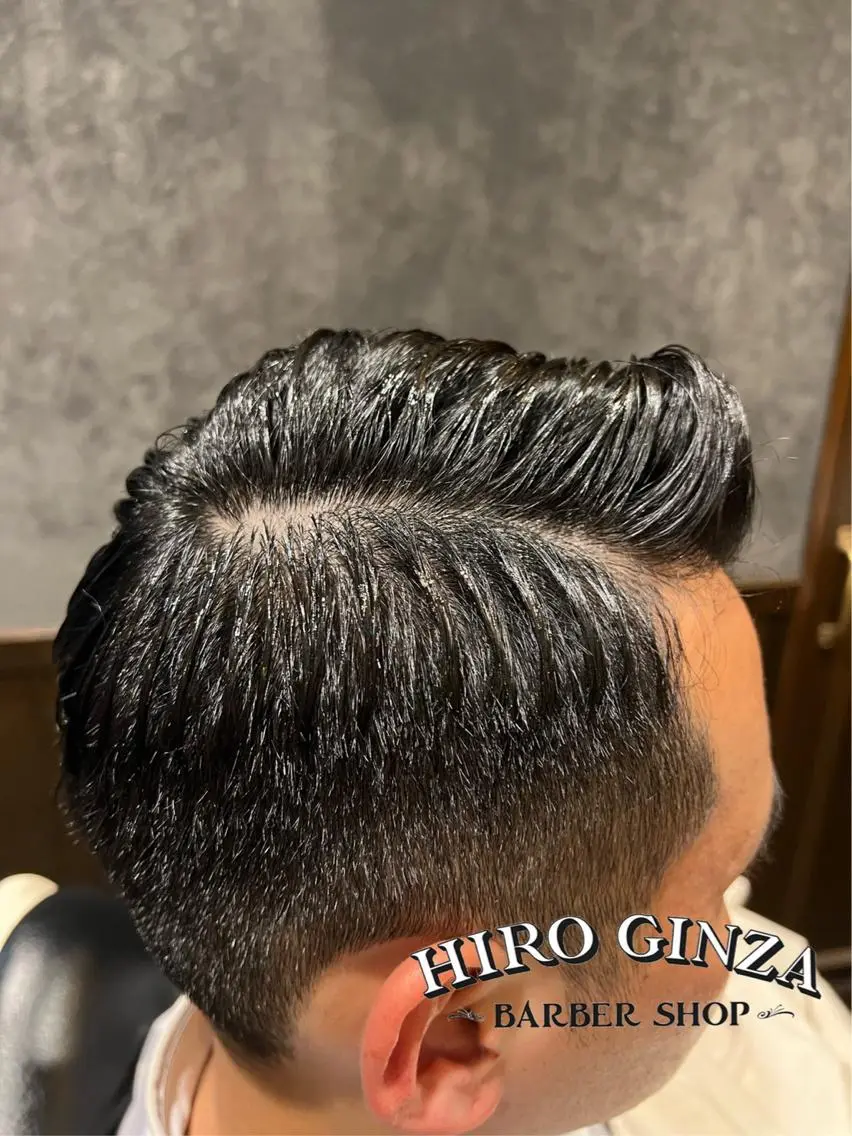 ショート メンズ 猪井 明のヘアスタイル