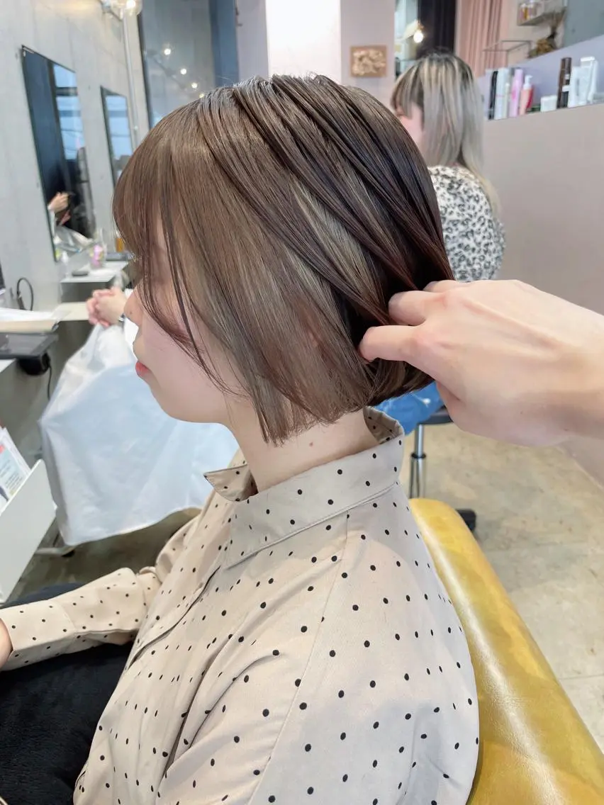 ショート カット ヘアカラー 【髪質改善✨】 sanaのヘアスタイル