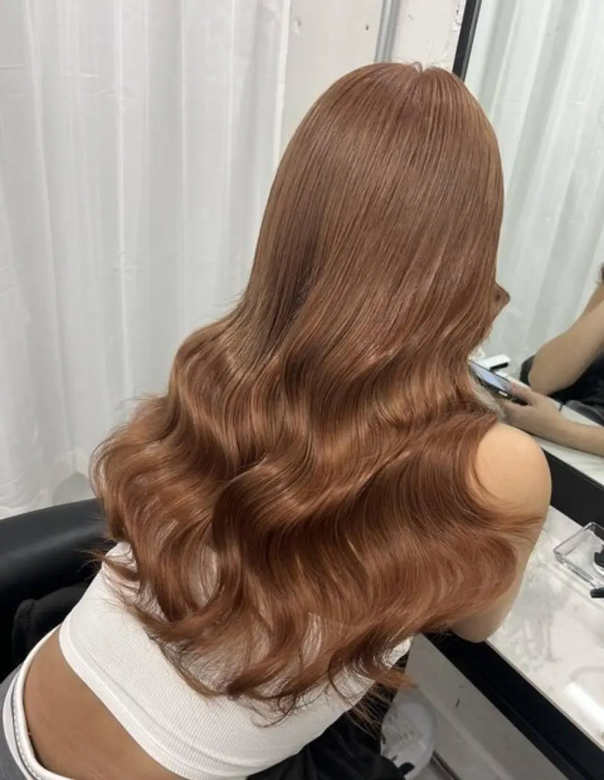 カラー セミロング 💎エクステ専門店 BIZE梅田rinのヘアスタイル