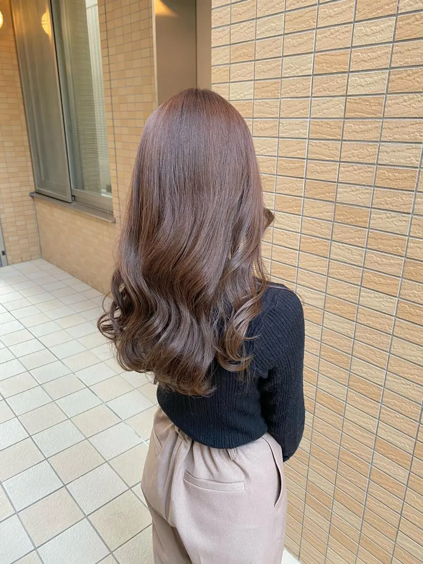 ロング 髪質改善、縮毛矯正/ ネモト　マサヒデのヘアスタイル