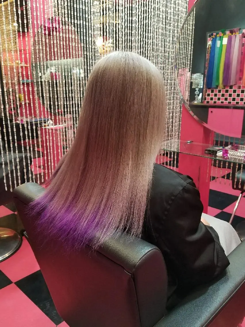 ロング カラー ブリーチ REMIX　by　  Love　hairのヘアスタイル