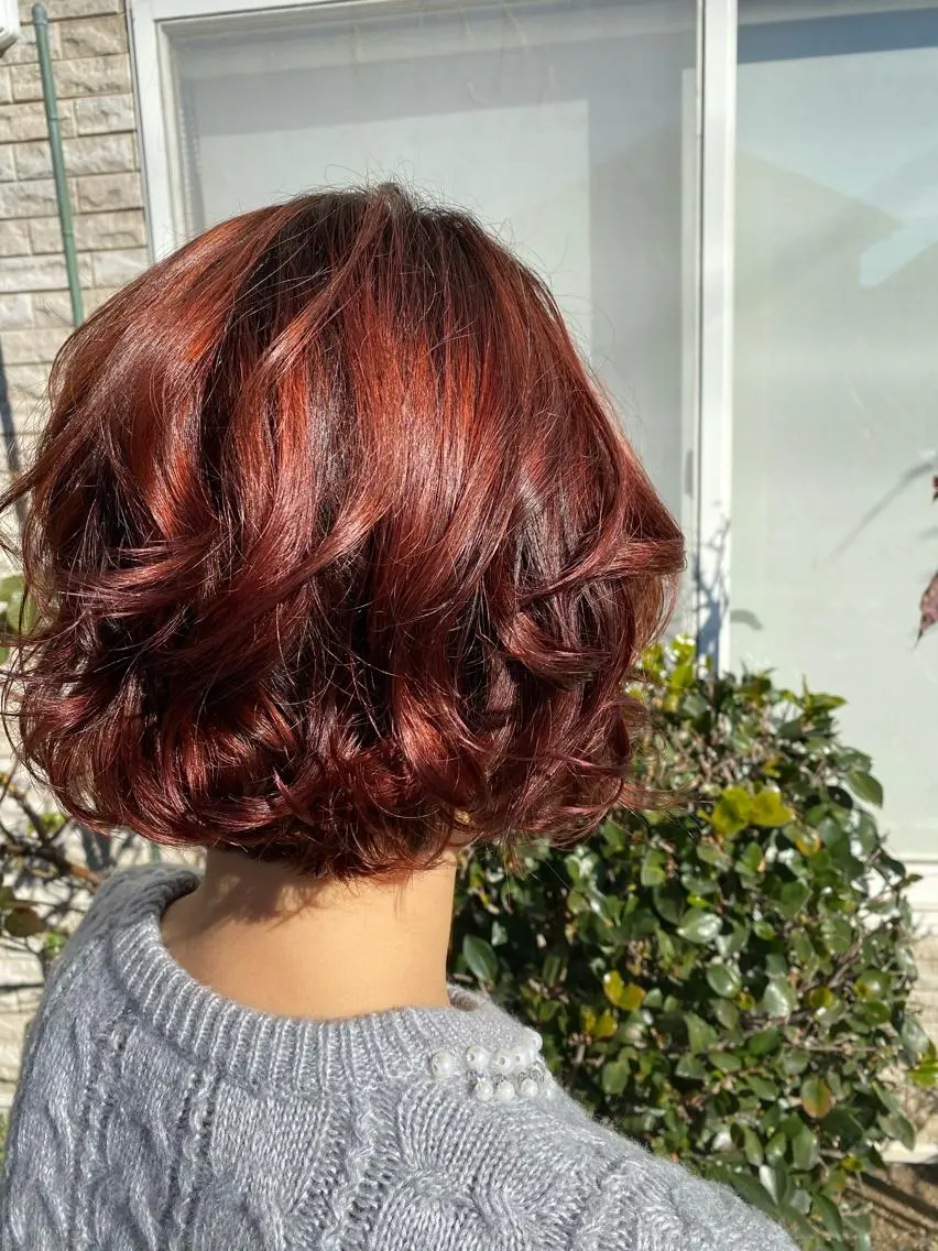 ショート カット ヘアカラー トリートメント 永沼 真依のヘアスタイル