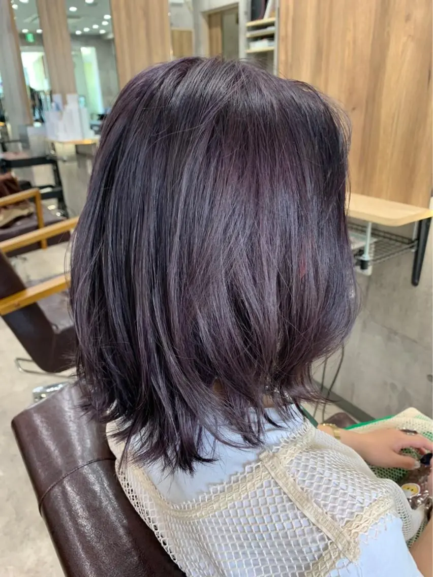 ミディアム カラー バレイヤージュ ブリーチ ケアブリーチ ダブルカラー グラデーションカラー ヘアカラー memento 斎藤大覚のヘアスタイル