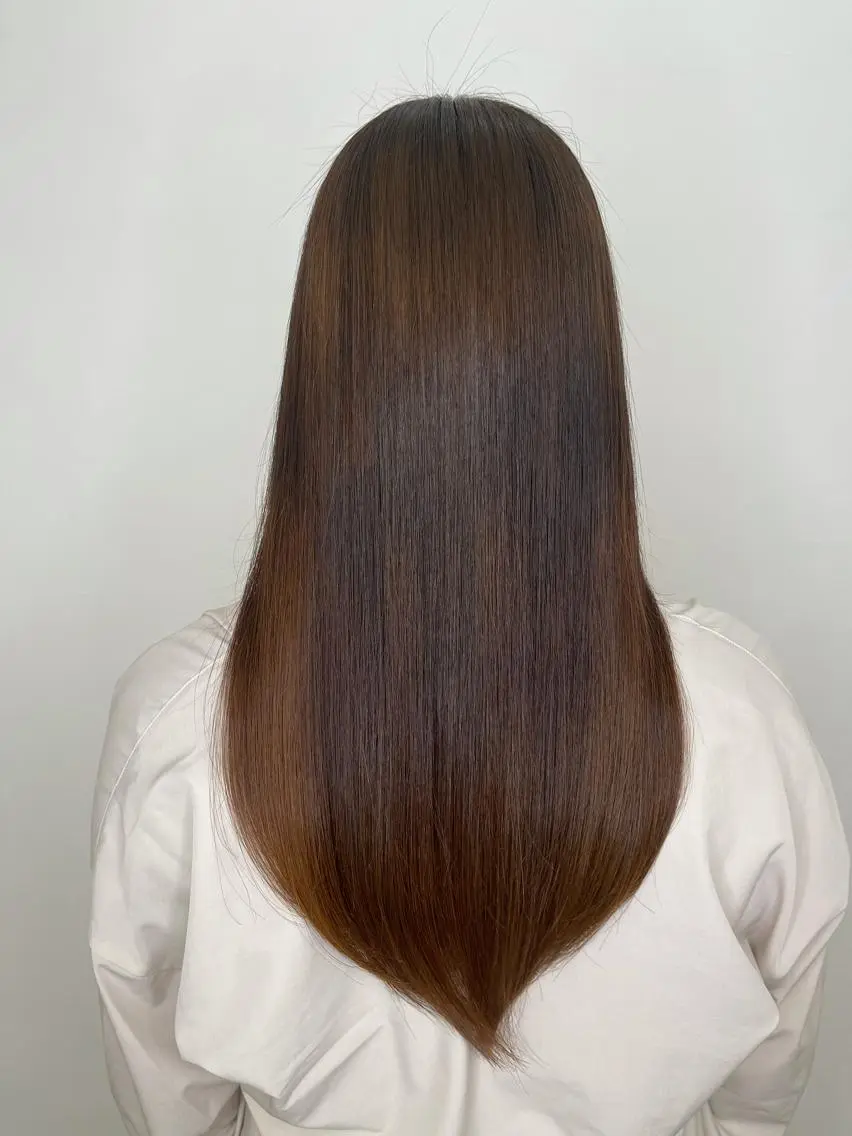 ロング 杉田 一浩のヘアスタイル