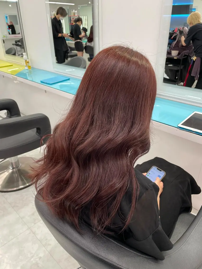 カラー ️🩷ハイトーン特化 RYUGA️🩵のヘアスタイル