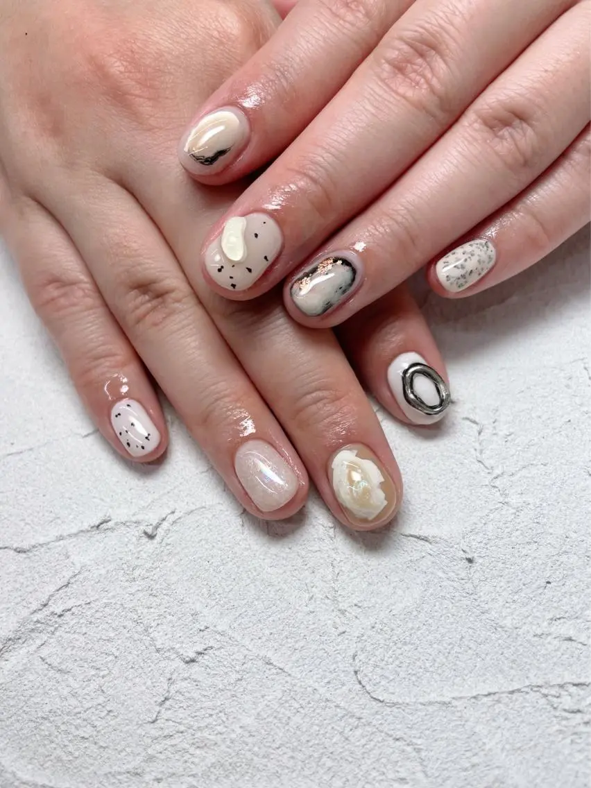 ネイル ニュアンスネイル Nail salon Euphoriaのネイルデザイン