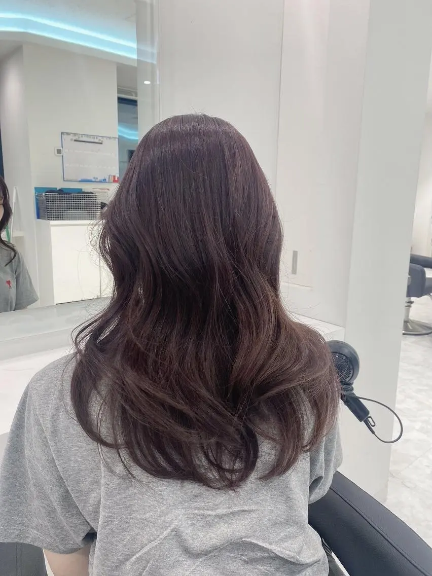 ロング カラー 似合わせハイトーン♡ みつきのヘアスタイル