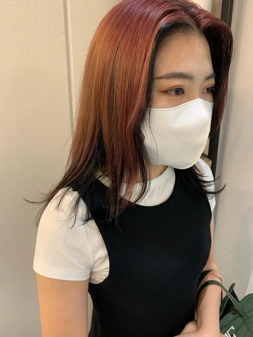 ロング カラー 中沢梨々花 🎀透明感カラーのヘアスタイル