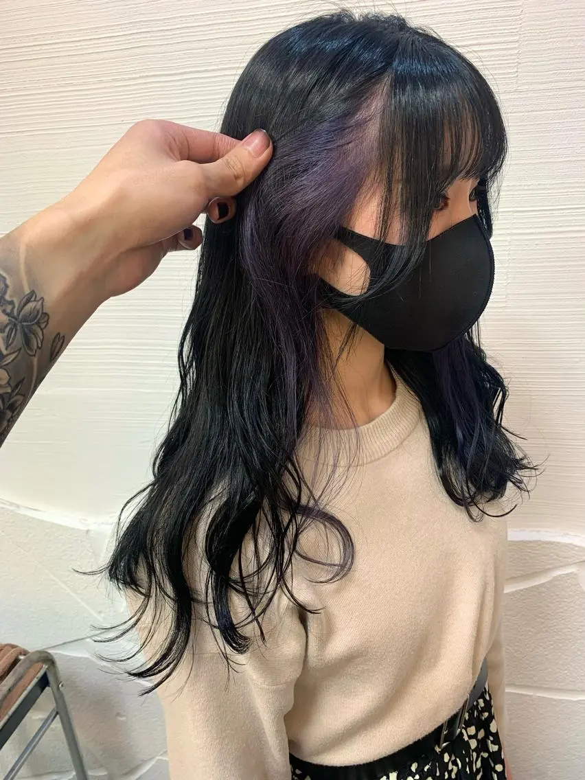 セミロング カラー ヘアカラー トリートメント 矢野 晃平のヘアスタイル