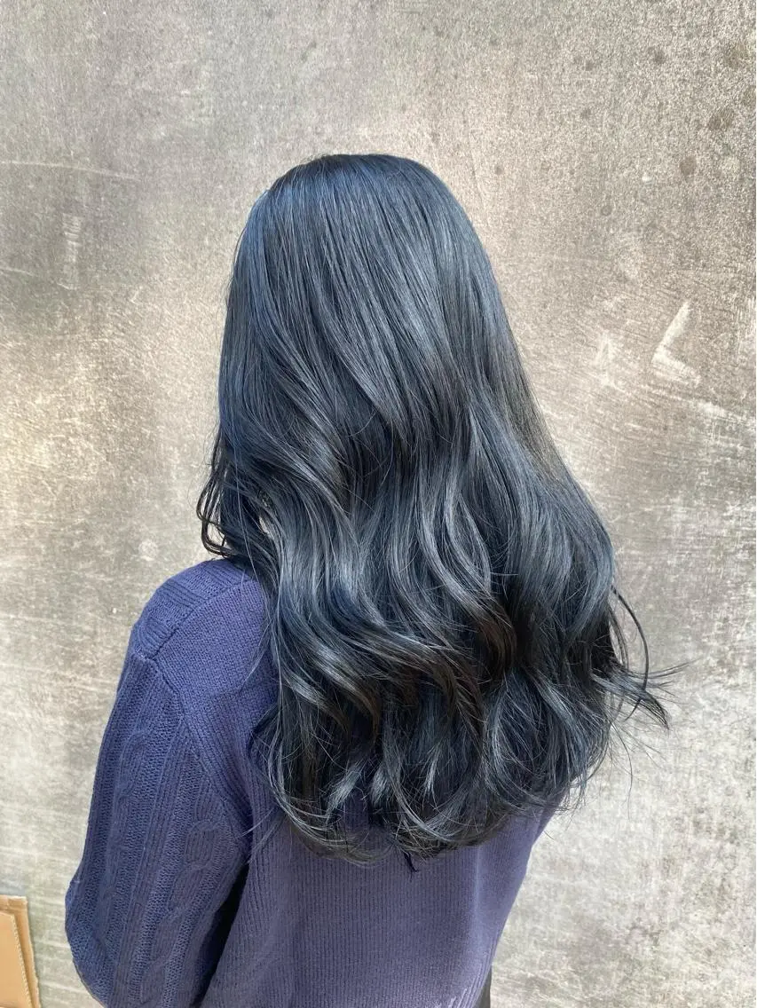 ロング カット ヘアカラー トリートメント 6月NEWopen/ MINAMI🩶のヘアスタイル