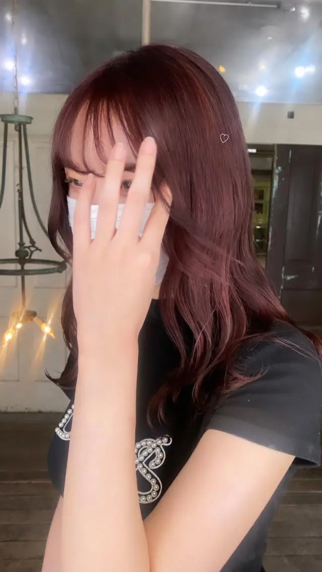 セミロング カラー ヘアアレンジ メンズ キッズ 心斎橋美容室 Junのヘアスタイル