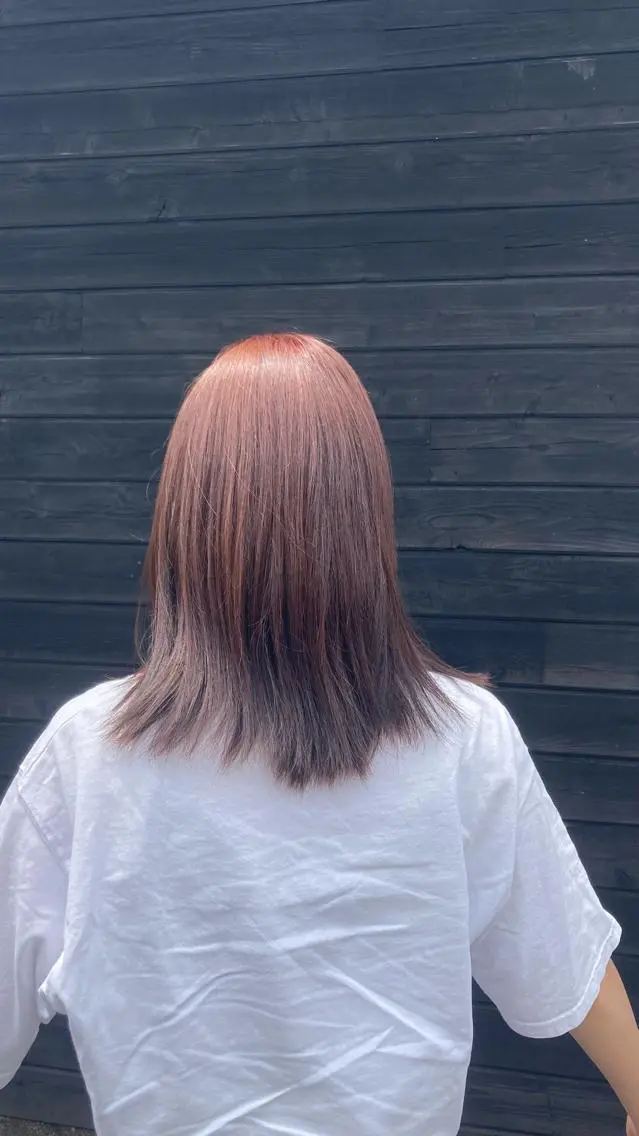 カラー レイヤー/顔まわり/ 南草津/ゴトウのヘアスタイル