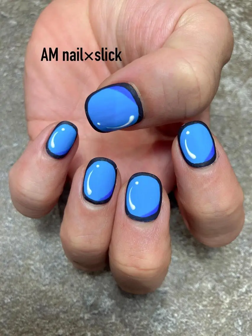 ネイル アートネイル 持ち込み ハンドネイル Am:nail 柏 SUE（スゥ）のネイルデザイン