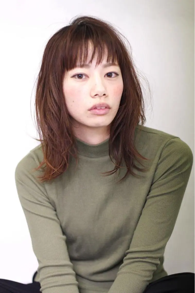 ミディアム 中野 恵脩のヘアスタイル