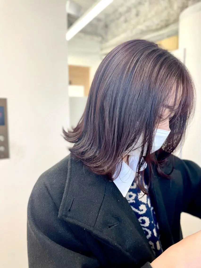 ショート カラー ブリーチなし透明感 🍀梅田・増田のヘアスタイル