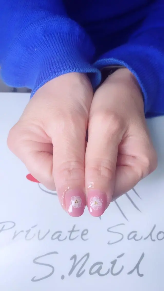ネイル 西大分S.Nail 𓏲⋆🪸.⋆⸜🫧のネイルデザイン
