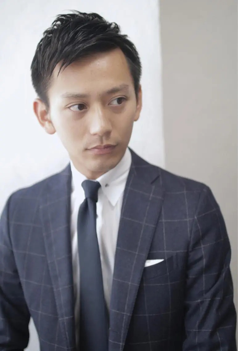 ショート カラー パーマ メンズ ビジネス カット トリートメント 推し活専用 【派手髪】飯野ゆかりのヘアスタイル