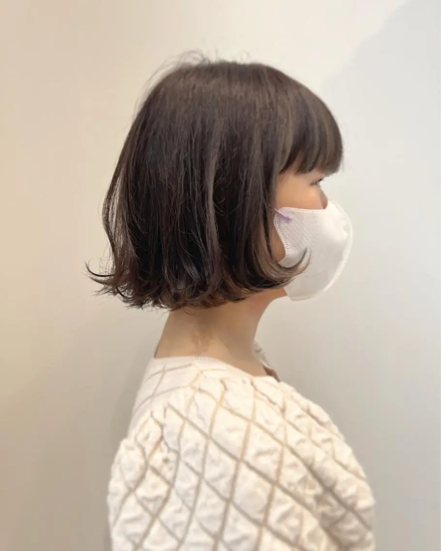 ミディアム カラー パーマ 🦭era shiori🦭のヘアスタイル