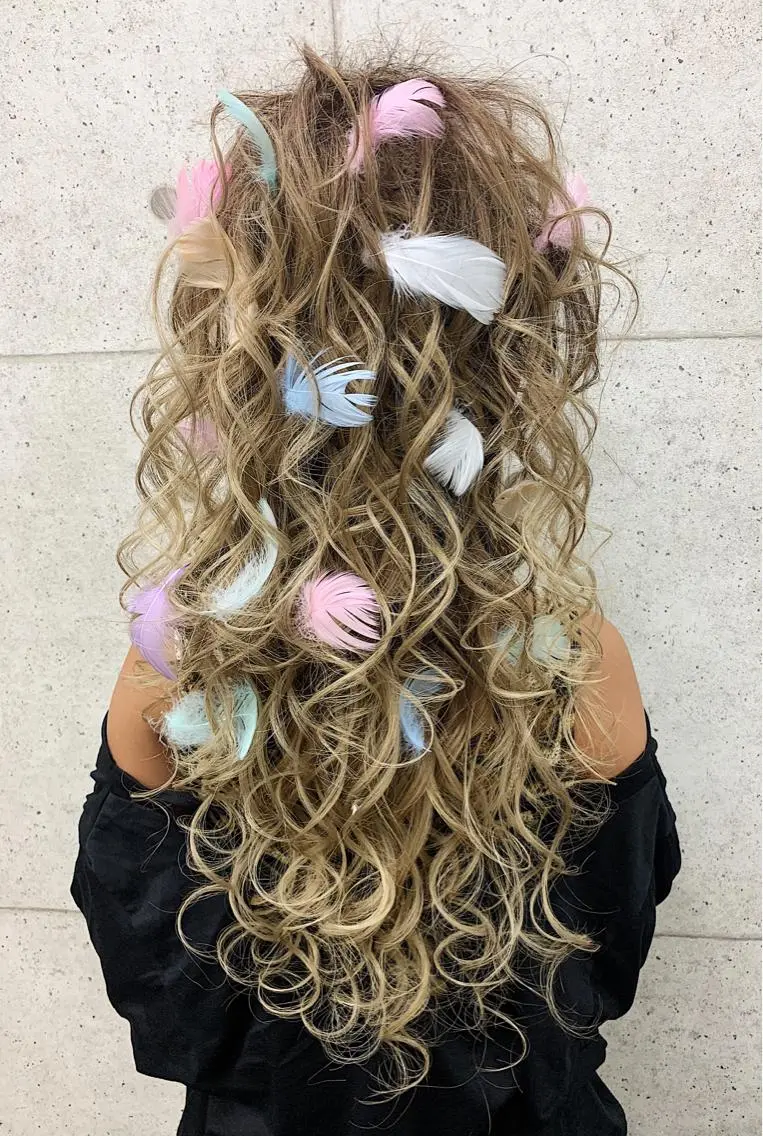 ロング 卒業式のヘアスタイル 京都最安価エクステ muuka🦋のヘアスタイル