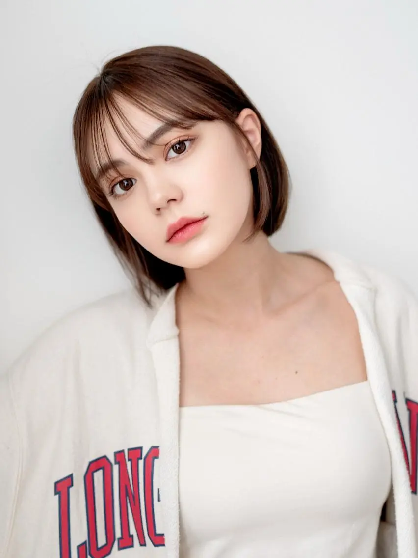 ショート カラー 透明感カラー ショートヘア 小顔カット カット ヘアカラー トリートメント 【船堀個室】縮毛矯正 &ショートカット特化のヘアスタイル