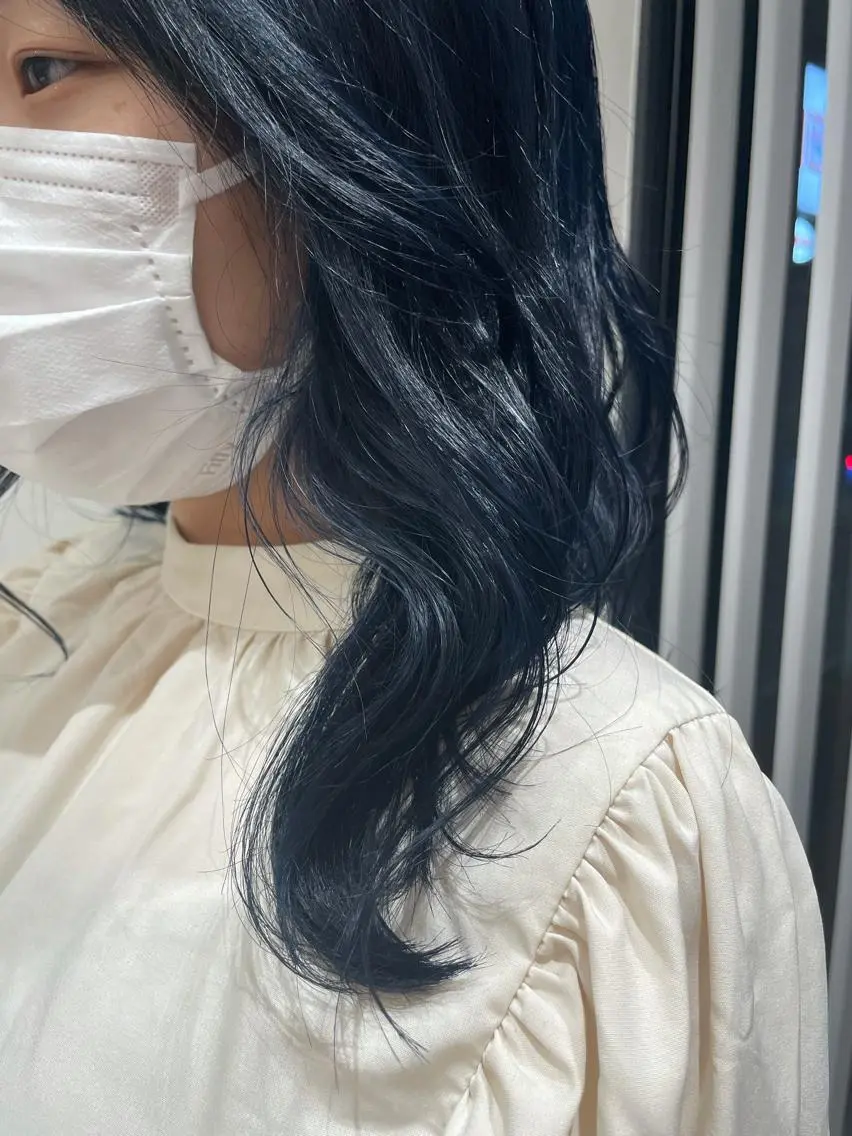 ミディアム カラー うる艶カラー asukaのヘアスタイル