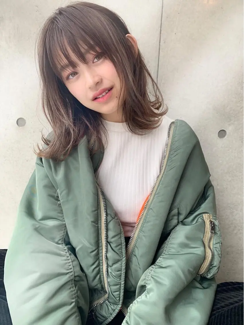 ミディアム カラー ヘアアレンジ 【公式】メンズ専門 🔥BLUCK渋谷店のヘアスタイル