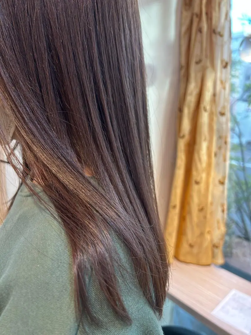 ロング カラー ヘアカラー トリートメント ヘアセット 🌸スタイリスト 山浦美恵のヘアスタイル