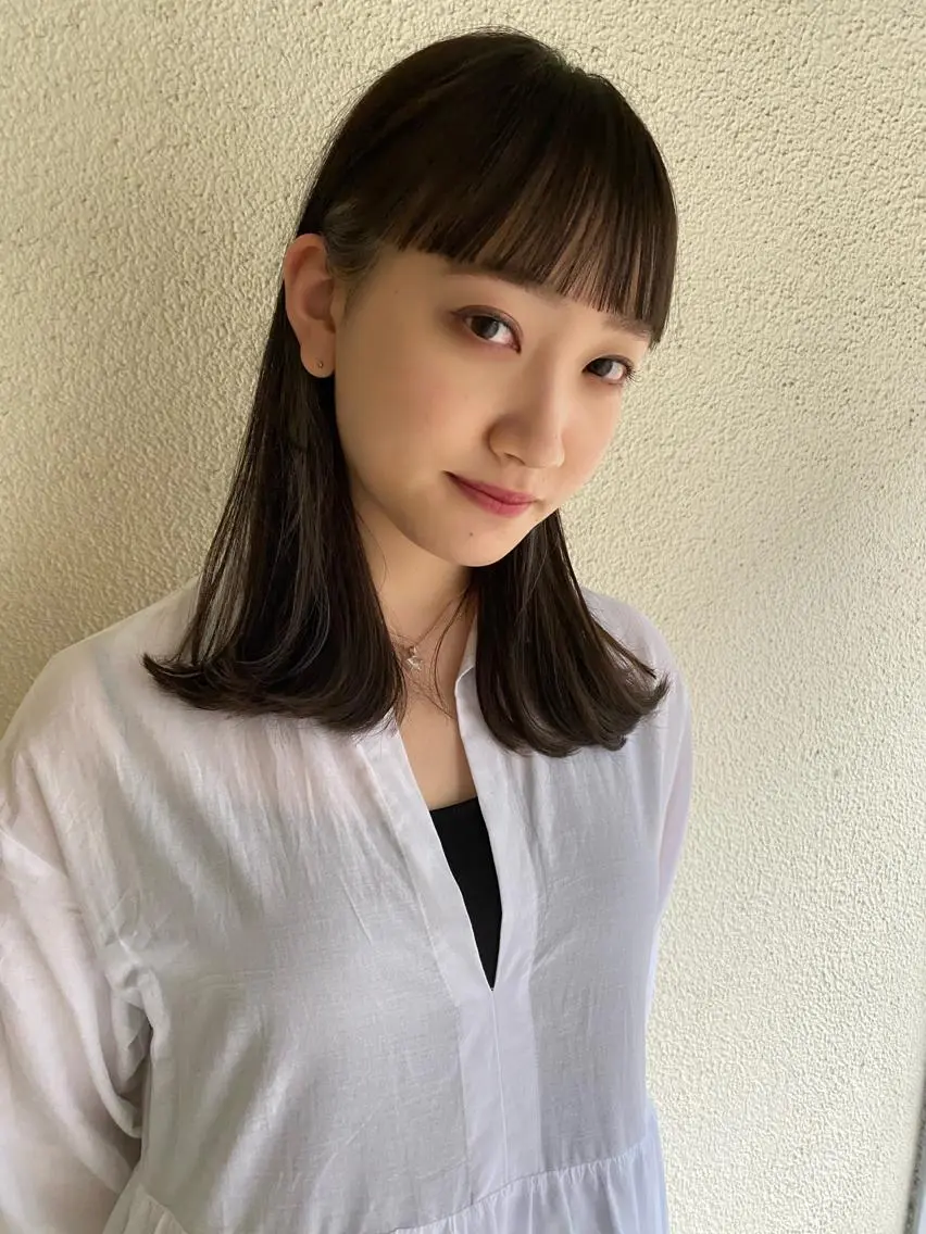 セミロング Pia ツボイ ケイタのヘアスタイル