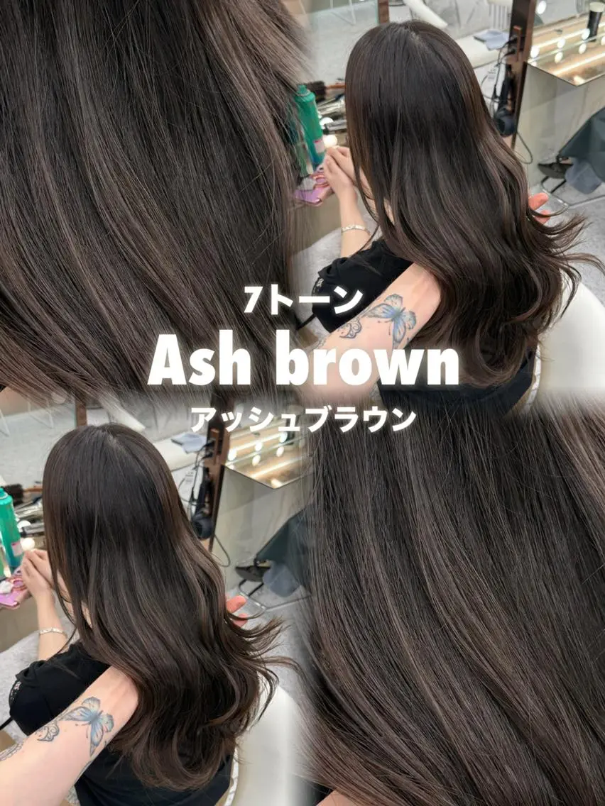 カラー ブリーチ ダブルカラー ブリーチなしカラー GLROW IVY 大宮のヘアスタイル