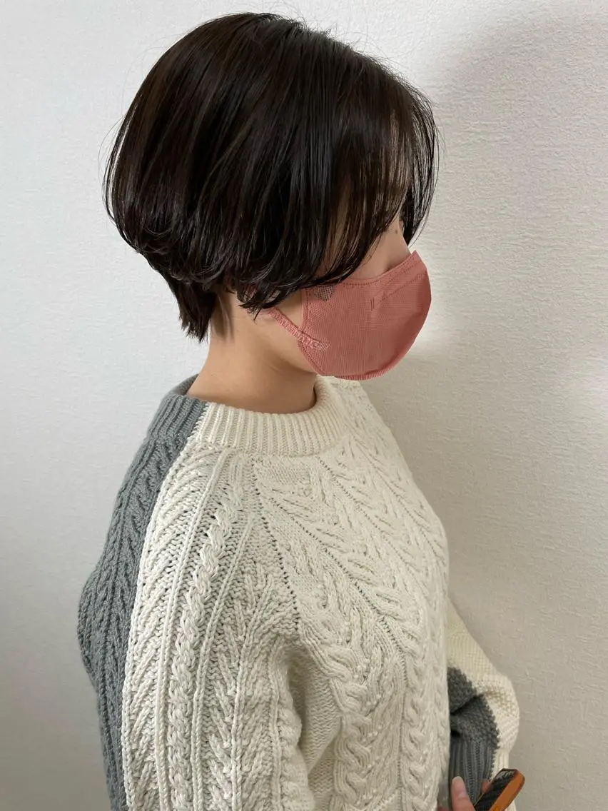 ショート シールエクステ くびれヘア エクステ レイヤーカット 似合わせカット 江口 将司のヘアスタイル