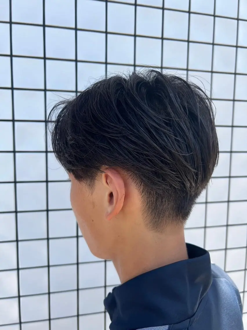 カラー メンズ パーマ フェードカット メンズパーマ ツーブロック 髪質改善 ✨メンズカット海老名 No.1/上田琉翔✨のヘアスタイル