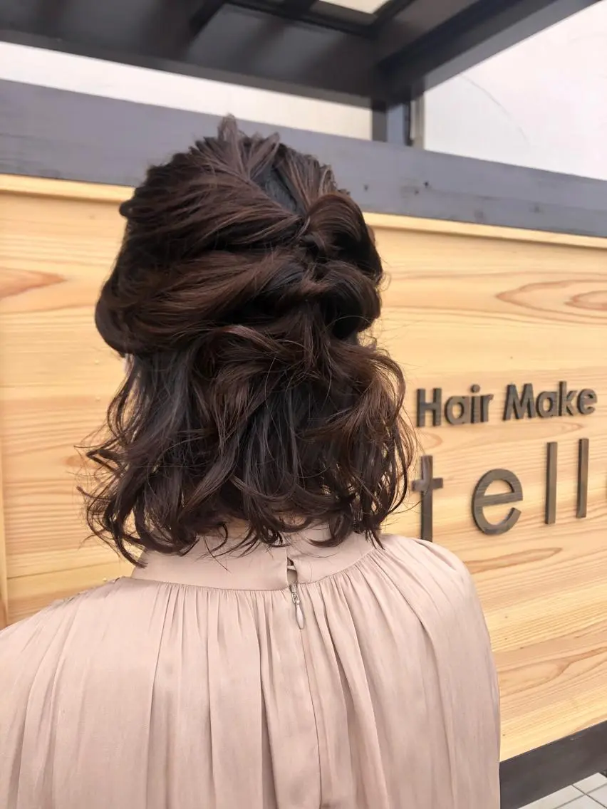 ヘアアレンジ 岩尾 志保のヘアスタイル