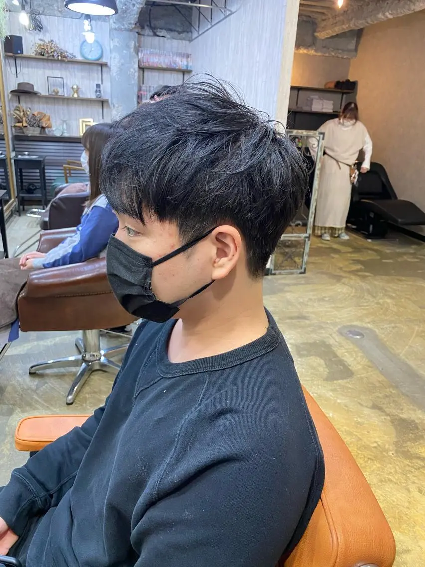 メンズ 勝河 怜楊のヘアスタイル